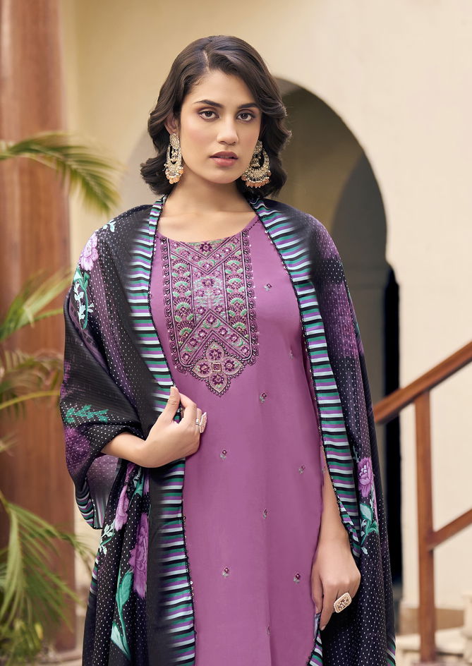 Latika By Karissa Thread Work Rayon Designer Kurti With Bottom Dupatta Wholesalers In Delhi